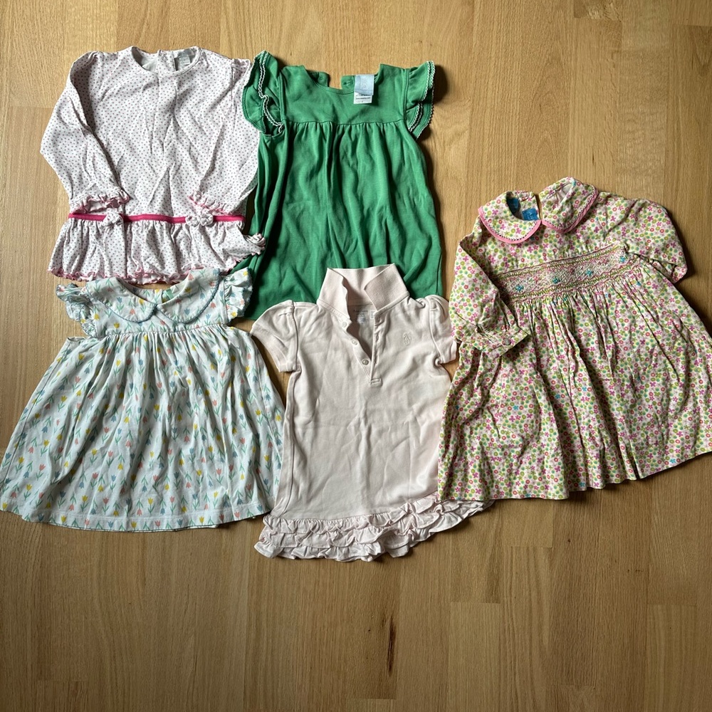 Lot of Girls' 24 mos Dresses - Kissy Kissy, Bella Bliss, Ralph Lauren